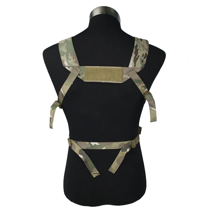 Equipos tácticos del equipo del aparejo del pecho del chaleco SS del camuflaje - imagen 4
