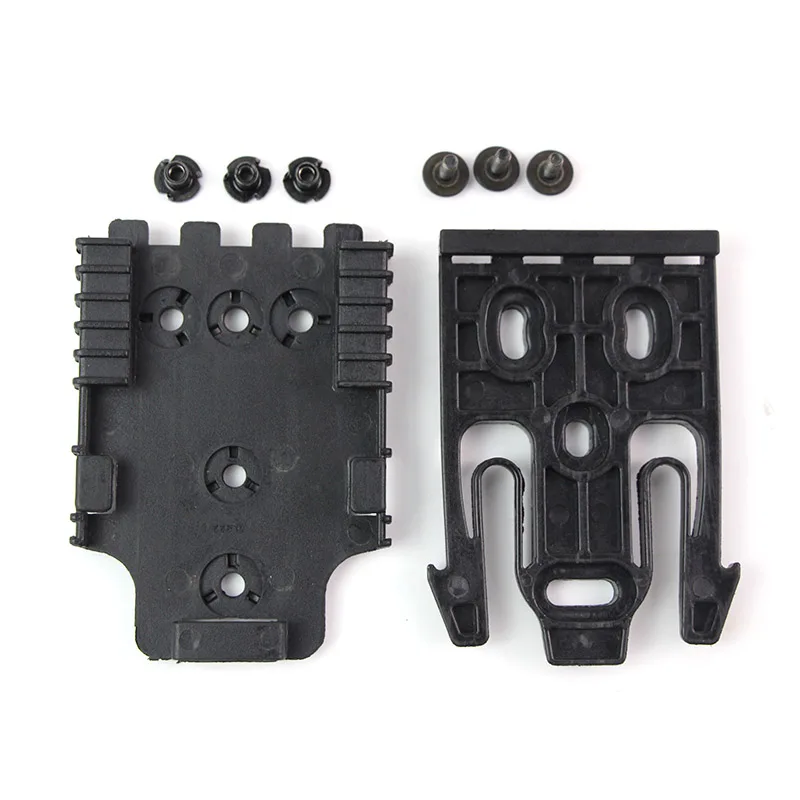 Kit de sistema de bloqueo rápido táctico QLS para Glock 17 Colt 1911 Beretta, funda adaptadora de pistola, accesorios de caza, paleta de cintura - imagen 4