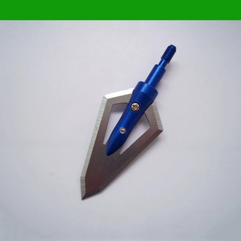 Una herramienta azul y plateada con un mango