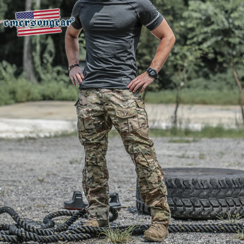 Emersongear G3 pantalones tácticos pantalones de camuflaje caza genuino para hombre pantalones Cargo tiro - imagen 2
