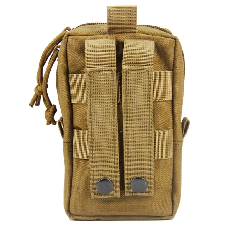Bolsa Molle para acampar y hacer senderismo, bolsa para teléfono, cartera Molle para exteriores, riñonera, herramientas EDC de caza, 10x17cm - imagen 3