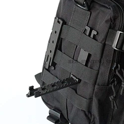 Sistema MOLLE-lock universal: funda pistola, mochila y accesorios