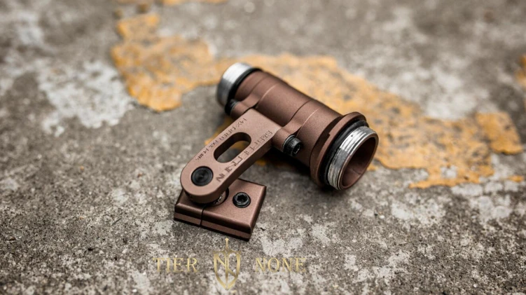 Soporte Linterna Casco - Detalle de precisión