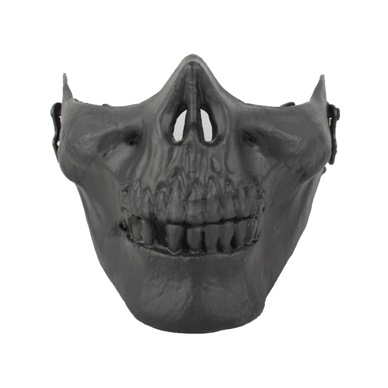 Emersongear-mascarilla táctica Cacique Skull, Media máscara Gen.3, decoración de vacaciones, máscaras faciales protectoras para la cabeza, deportes, senderismo, ciclismo - imagen 3