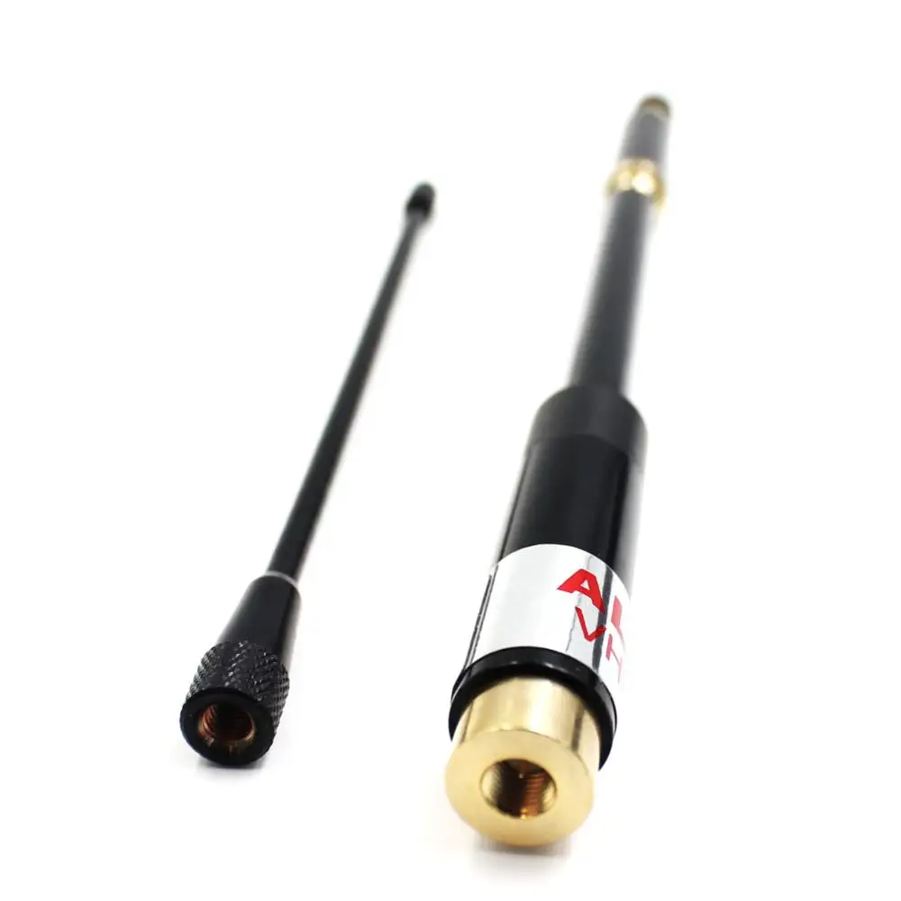Nuevo AL-800 negro 144/430MHz SMA-F/SMA/BNC antena telescópica de alta ganancia y súper alta calidad para HYT BAOFENG uv-5r - imagen 2