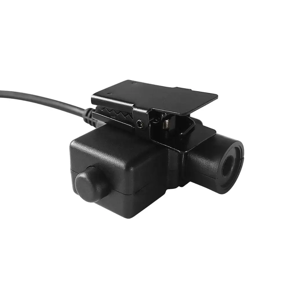 Yaesu-Adaptador de auriculares tácticos para walkie-talkie, enchufe para Yaesu Vertex VX-6R, VX6R, VX7R, FT-270, VX-7R, VX-127, U94, Ptt - imagen 4