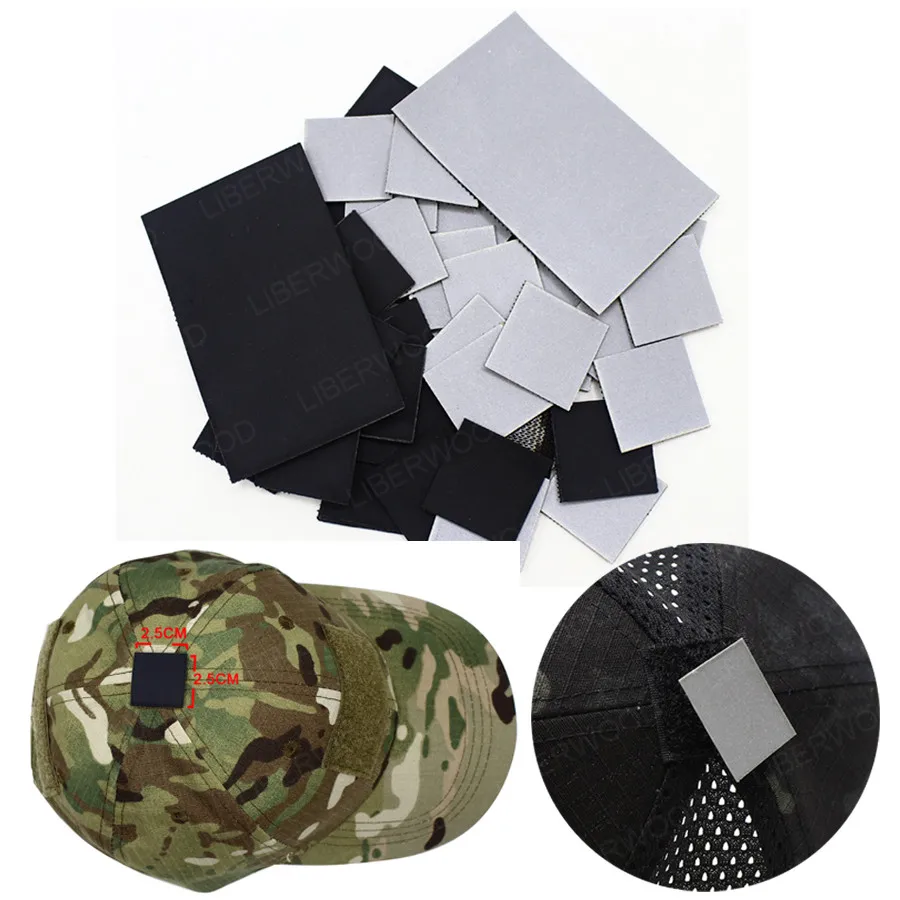 Parche táctico ruso reflectante, chevrons HI VIS Strip, insignia, gancho, aplique - imagen 3