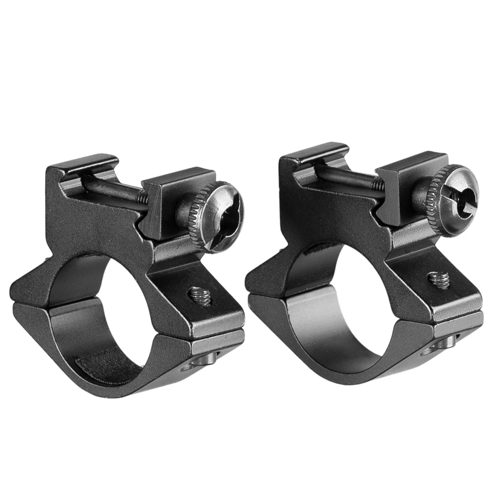 FIRE WOLF-Anillo de montaje para mira telescópica de rifle, Riel de cola de milano de 30mm/25,4mm, 11mm /20mm, perfil alto y bajo, montaje de caza - imagen 4