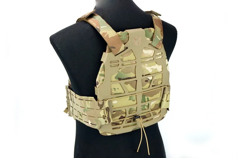 Deportes al aire libre versión MOLLE SS chaleco de corte láser DIY Kit de chaleco con marco de liberación rápida - imagen 4