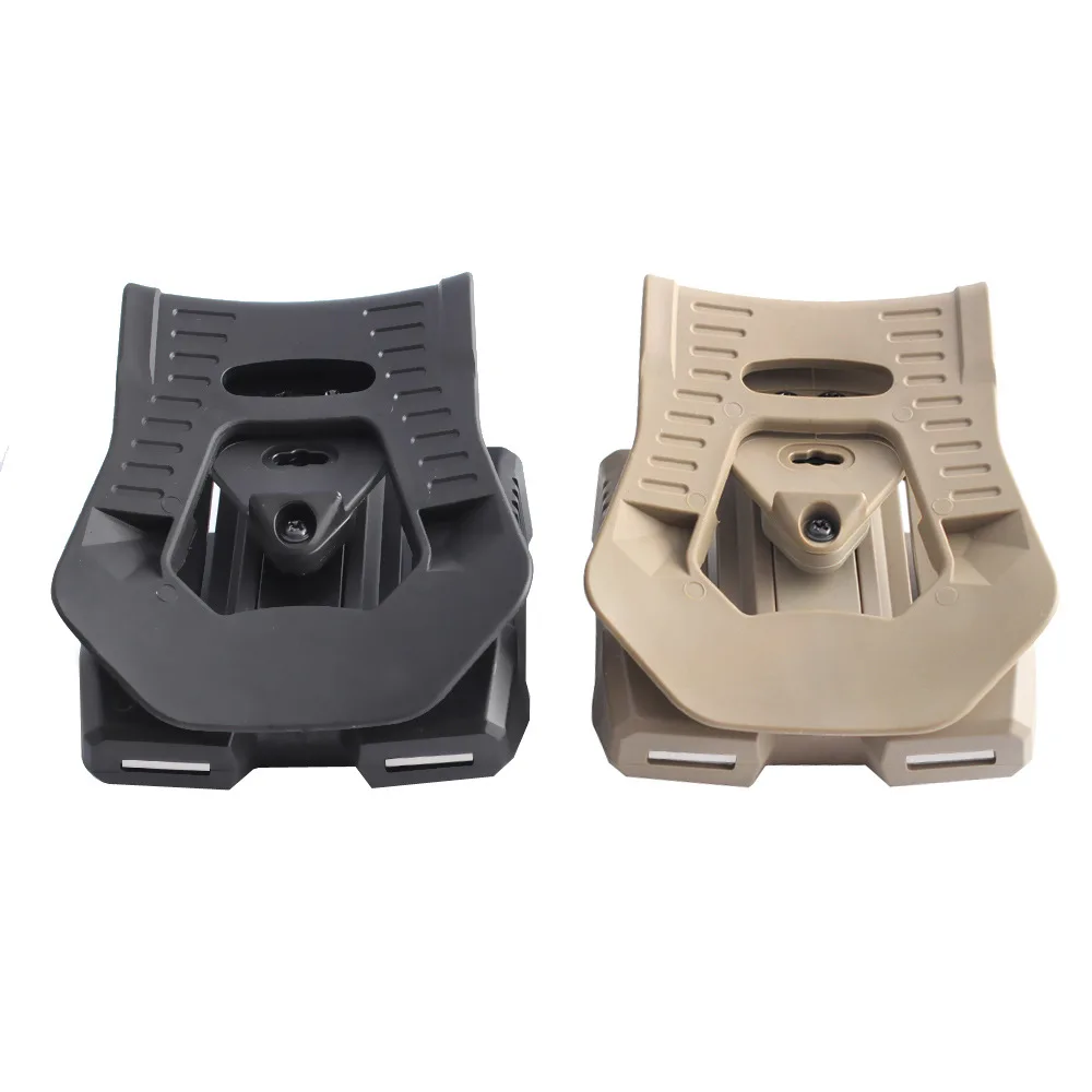 Bolsa táctica para revistas de pistola Glock 17/19/22/23/25/26/27/31/32/33/34/35/37 PG-9 9mm pistolera para cinturón de paleta Attanchment - imagen 5