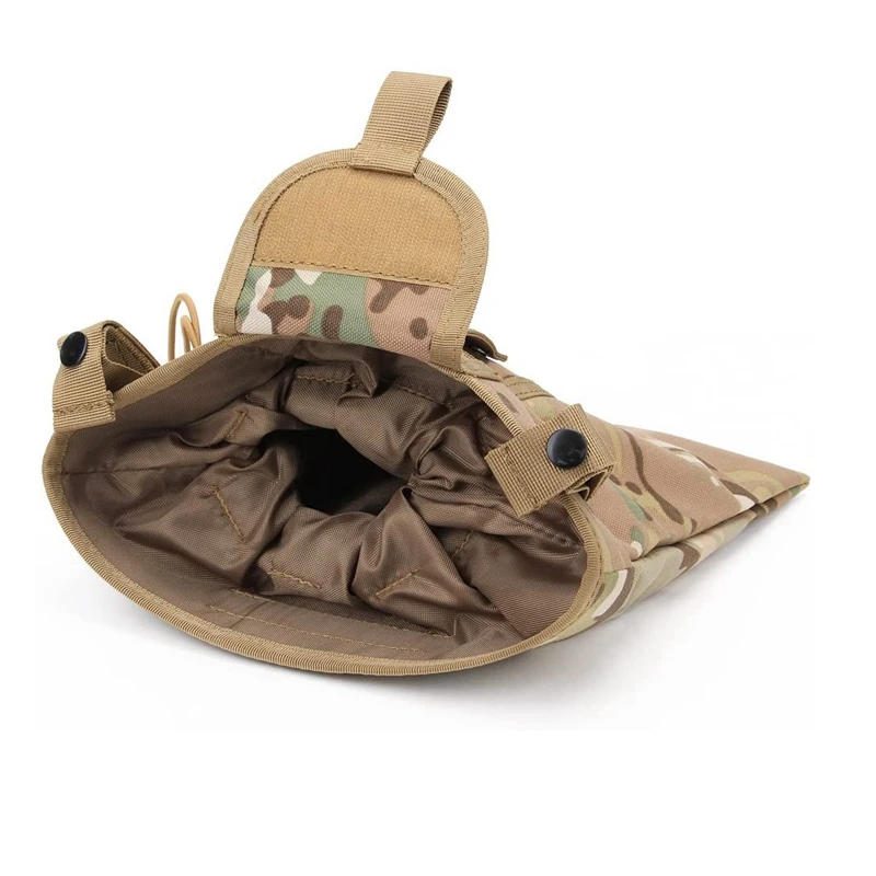 Bolsa táctica Molle con cordón plegable para guardar revistas, bolsa de almacenamiento militar para Airsoft, accesorios de caza - imagen 4