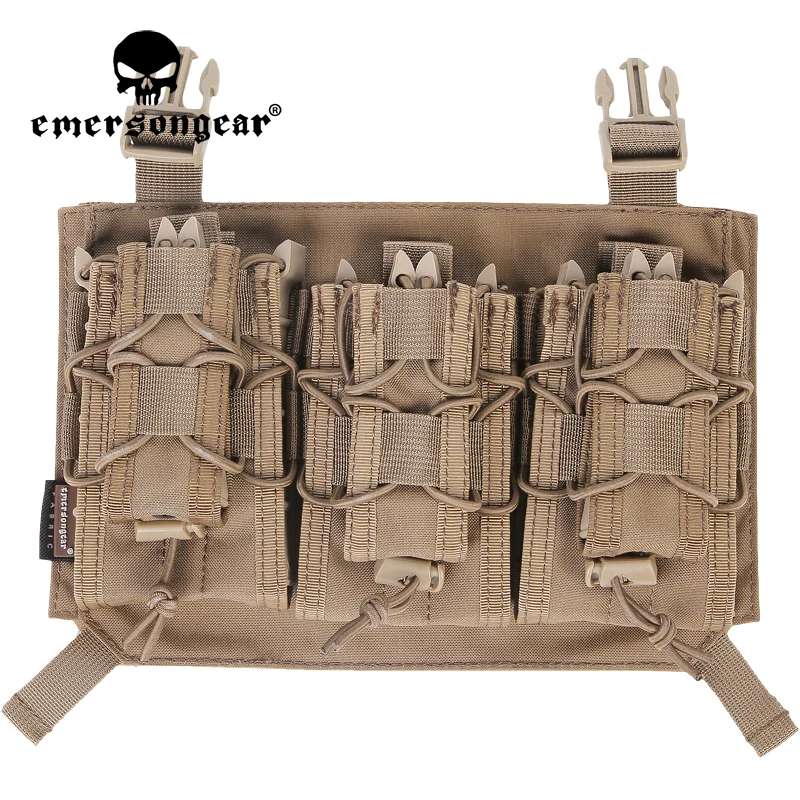 Emersongear-bolsa táctica Fast Clip Mag Panel para pistola M4, bolsa de almacenamiento para revistas, combate APC, caza, adiestramiento al aire libre, nailon - imagen 2