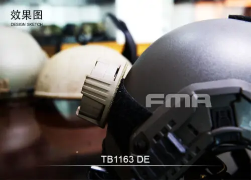 FMA TB1163-BK/DE Caja de accesorios para rueda dentada de casco Estuche de almacenamiento Caja de inmersión de bloqueo - imagen 5