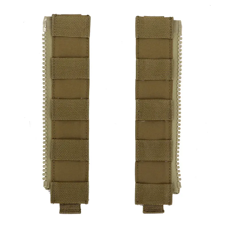 Placa de cremallera táctica, 1 par, Panel lateral Molle para cremallera táctica Cp1.0/Cp2.0, paquete trasero con cremallera - imagen 4