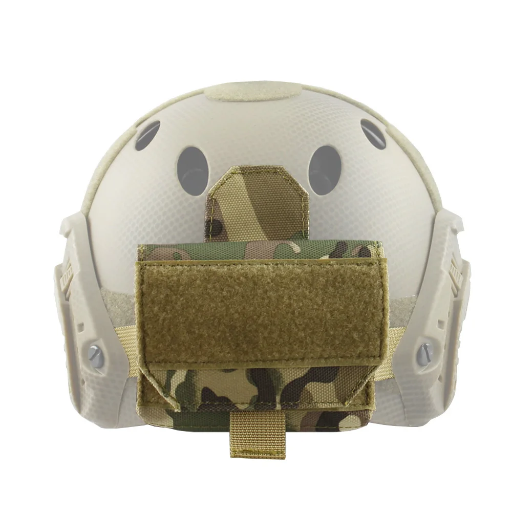 VULPO-funda para batería de casco táctico Airsoft para caza, paquete de contrapeso rápido para casco, accesorios para casco MC BK KH - imagen 2