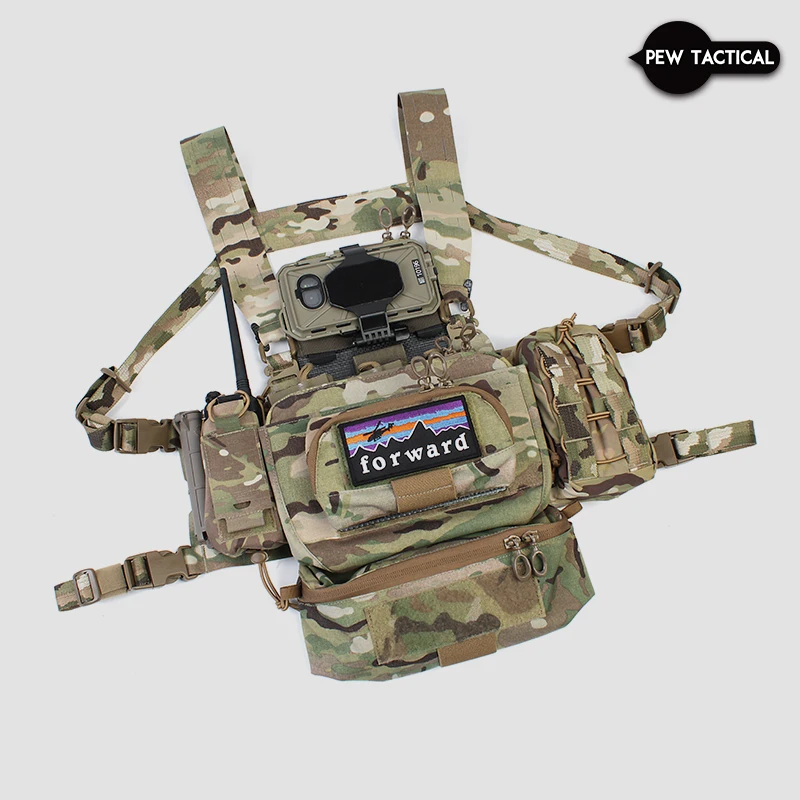 PEW TACTICAL Chesty Rig Arnés ancho airsoft CR07 - imagen 4