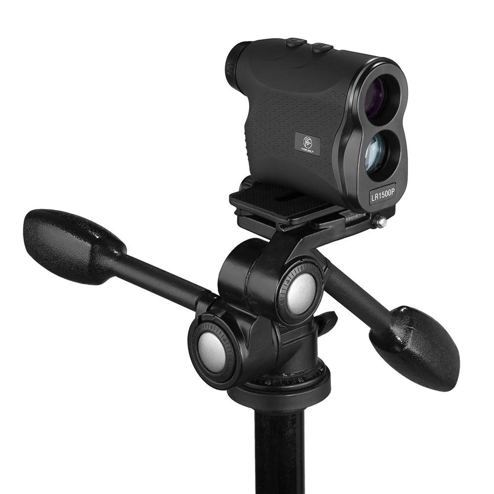 Mini telémetro láser Medidor de velocidad de ángulo de distancia de disparo de caza manual 4 modos (rango: 5-1500 m) - imagen 4