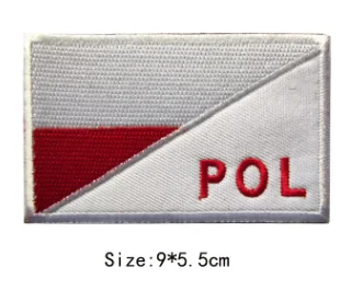 2Embroidered 9X5.5CM