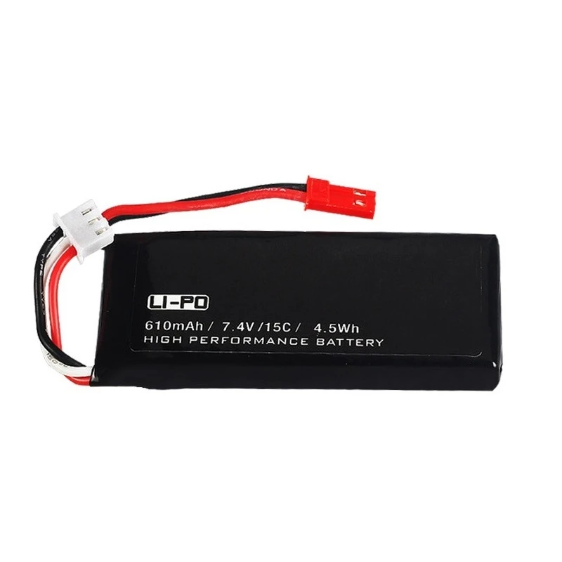 Batería Lipo de repuesto para cuadricóptero, pila recargable de 610 V para juguetes RC X4, H502S, H502E, H216A, 1-5 piezas, 7,4 V, 15C, 7,4 mAh - imagen 3
