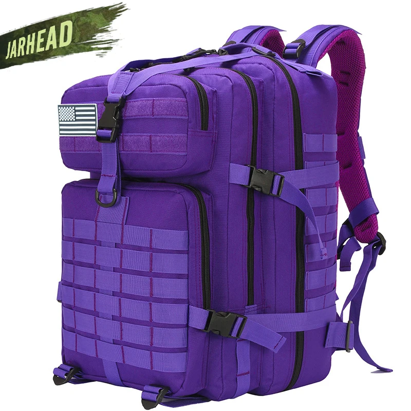 Mochila táctica militar de gran capacidad para hombre, bolsa 3D impermeable para deportes al aire libre, senderismo, Camping y caza, novedad de 2023 - imagen 3