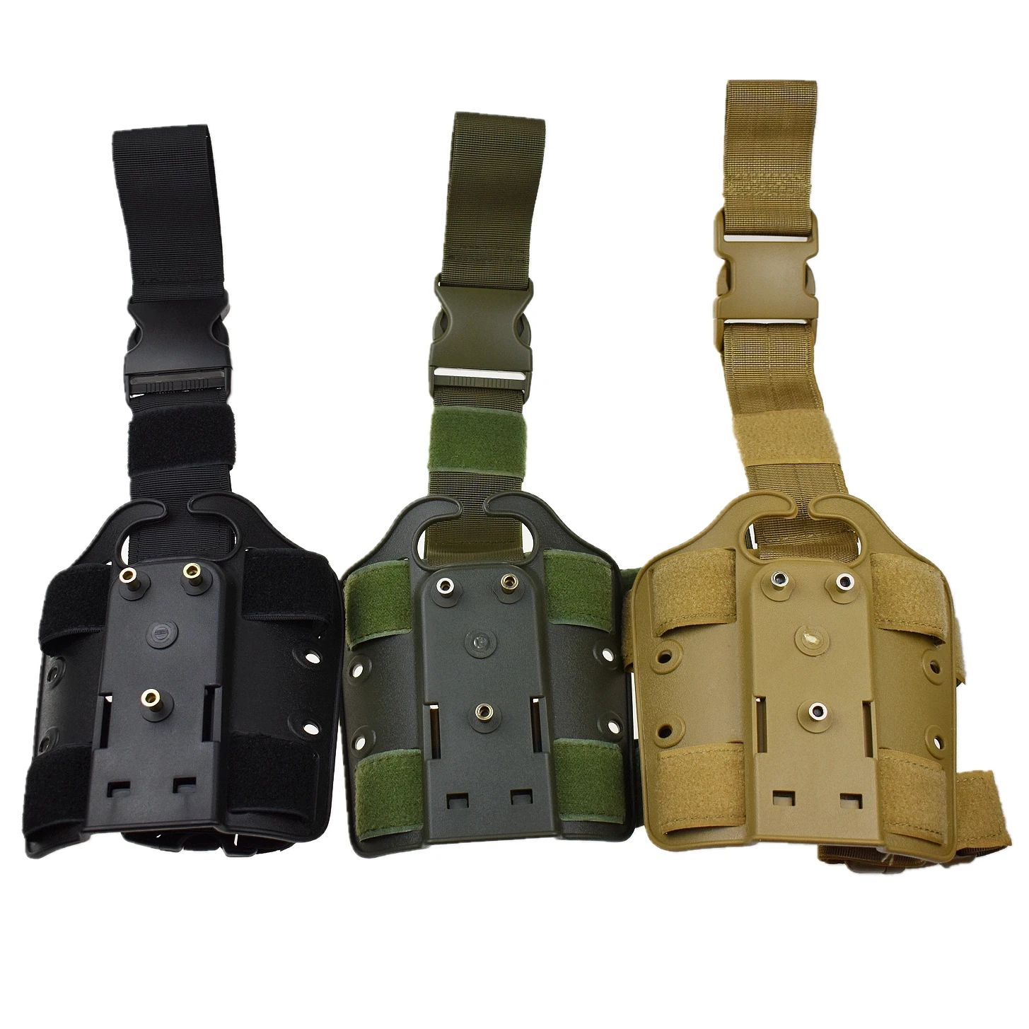 Plataforma táctica de pierna caída para pistolera, adaptador de pierna, Panel de muslo, paleta Airsoft, accesorios de caza - imagen 3