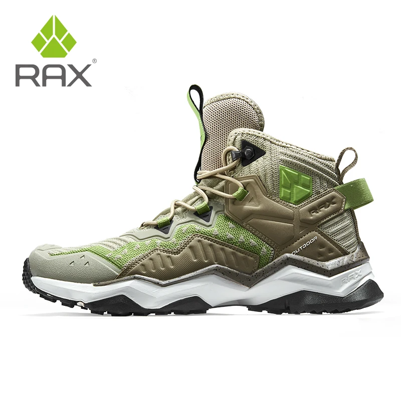 RAX-zapatos de senderismo para hombre, zapatillas impermeables para exteriores, zapatos de Trekking para mujer, botas de caza para acampar y escalar, transpirables - imagen 5