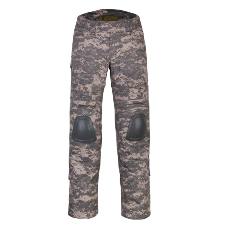 Emersongear pantalones de combate tácticos Gen 2 entrenamiento Airsoft tiro caza deportes al aire libre senderismo ciclismo poliéster ACU EM6996 - imagen 2