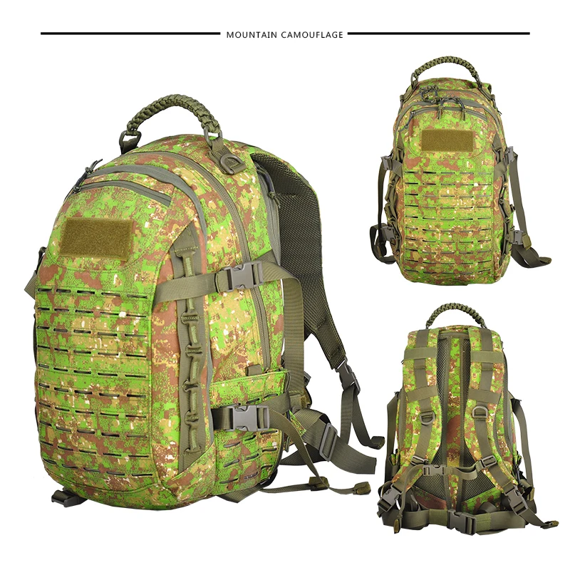 Mochila táctica mochilas al aire libre 1000D Nylon 30L impermeable deportes Camping senderismo pesca fundas de caza - imagen 5