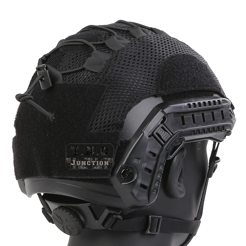 Emersongear-cubierta de malla para casco balístico y FAST Bump NVG, OPS-CORE de batería, color negro - imagen 2
