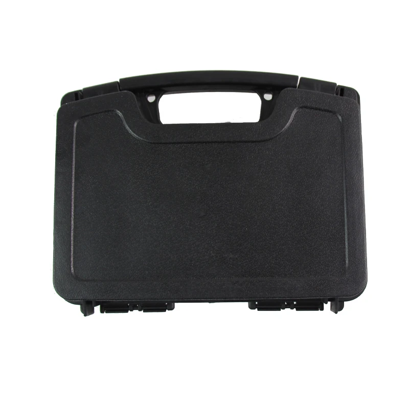 Estuche impermeable para pistola de Airsoft, caja de almacenamiento de plástico duro, doble bloqueo, militar, para caza - imagen 4