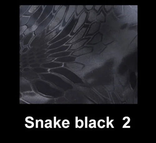 dark black Snake