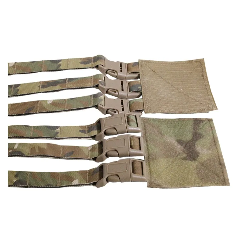 Chaleco táctico de camuflaje para verano, chaleco táctico de desmontaje rápido con botón de enlace, montaje rápido Avs CPC Jpc General - imagen 2