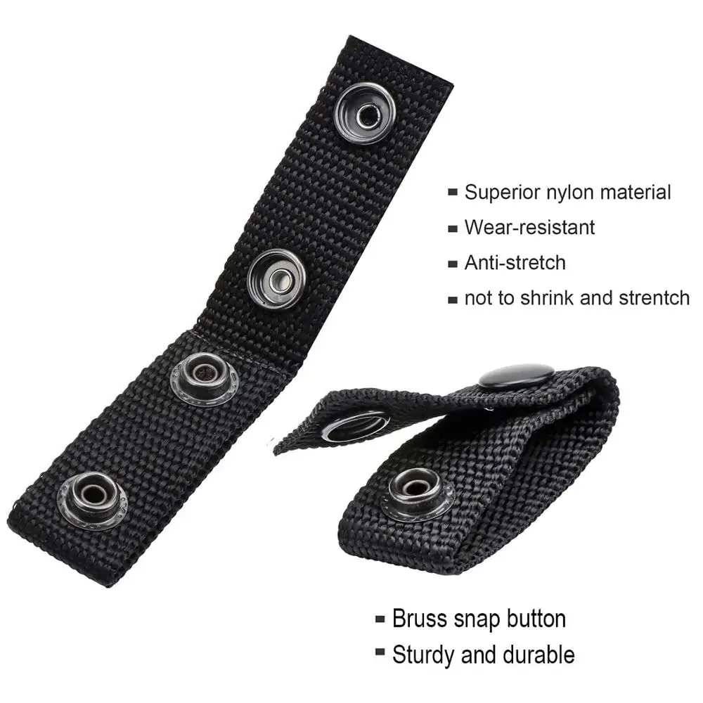 Cinturón táctico de alta resistencia de 8 piezas, accesorio de equipo fijo militar de policía, doble broches, Clip de nailon, color negro, verde bronceado - imagen 5