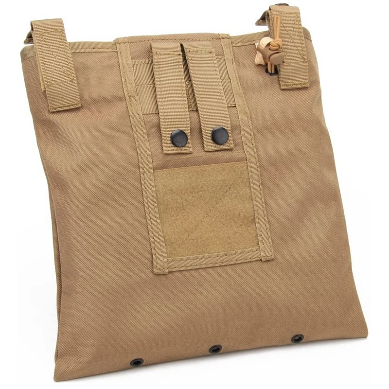Bolsa táctica Molle con cordón plegable para guardar revistas, bolsa de almacenamiento militar para Airsoft, accesorios de caza - imagen 2