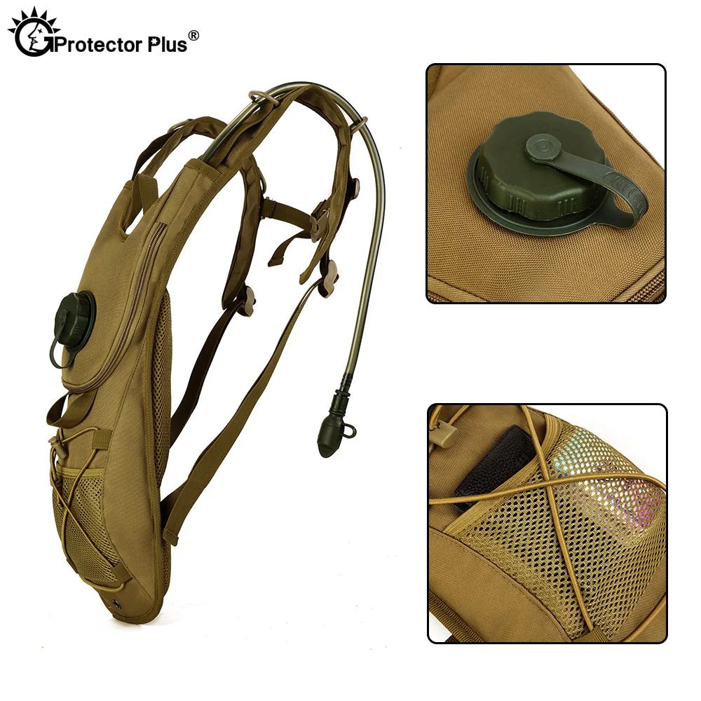 Mochila táctica PROTECTOR PLUS, mochila de hidratación de 2,5 L, bolsa de pesca para deportes al aire libre, senderismo de nailon 900D Unisex - imagen 4