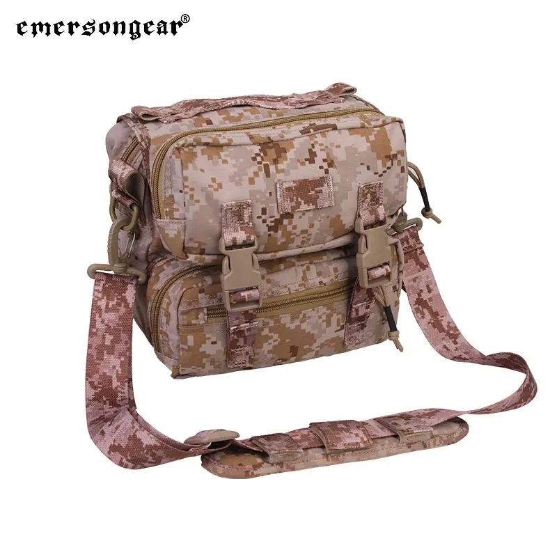 Emersongear, bolso de mensajero táctico para ir al trabajo, bolso de hombro, caza, Camping, Airsoft, entrenamiento para ir al trabajo, combate, nailon EM5801 - imagen 4