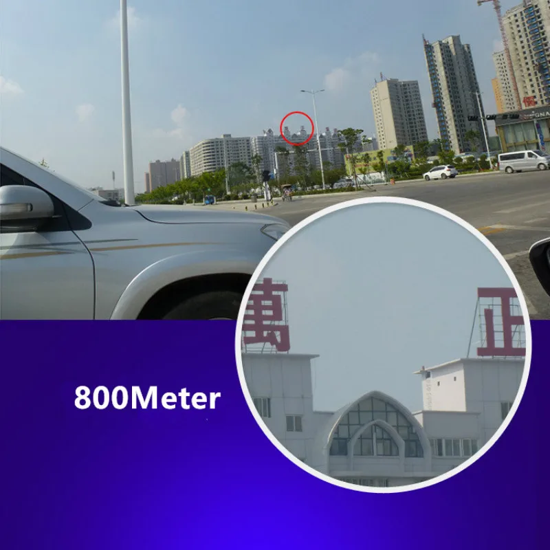 Binoculares potentes HD 40x22 de 2000M, prismáticos de largo alcance, mini telescopio plegable, óptica BAK4, FMC, para deportes de caza, exteriores, camping y viajes - imagen 5