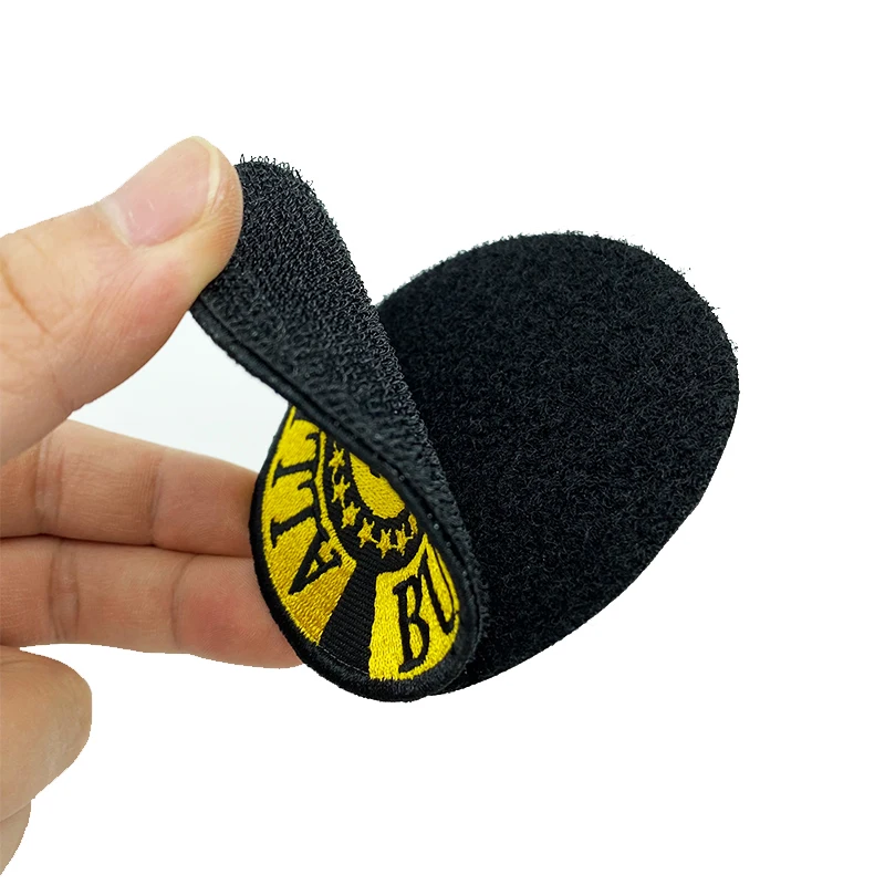 Parches alérgicos de malezas, insignias bordadas tácticas militares de alta calidad, brazalete de bucle de gancho, palo 3D en chaqueta y mochila - imagen 5