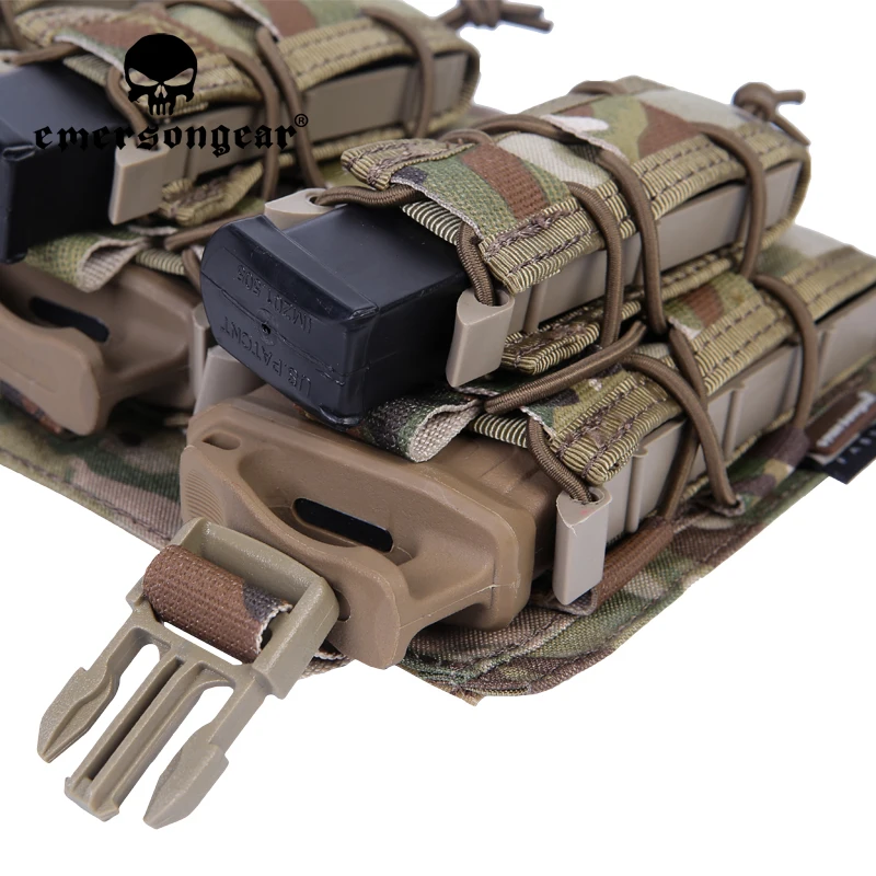Emersongear-bolsa táctica Fast Clip Mag Panel para pistola M4, bolsa de almacenamiento para revistas, combate APC, caza, adiestramiento al aire libre, nailon - imagen 4