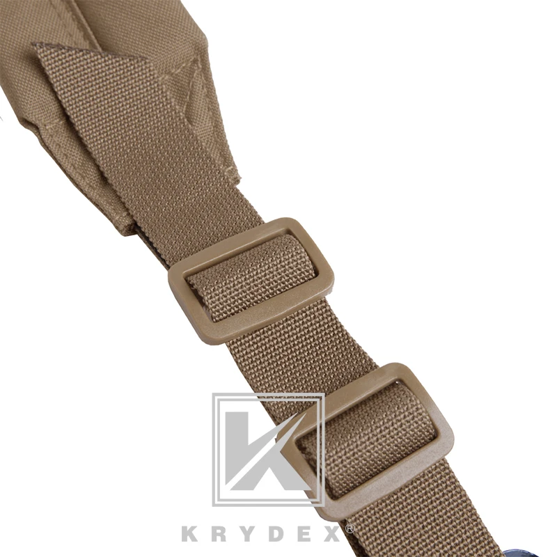 KRYDEX MK2 Tactics eslinga acolchada ancha RG tiro al aire libre caza ajustable separación rápida armas de fuego Rifle acolchado cinturón ancho fijo - imagen 5