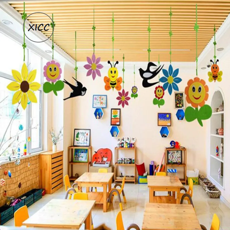 XICC-almohadilla de tela de fieltro de lana no tejida con diseño de cebra para niños, manualidades hechas a mano, DIY, para aula y costura de caballos - imagen 4