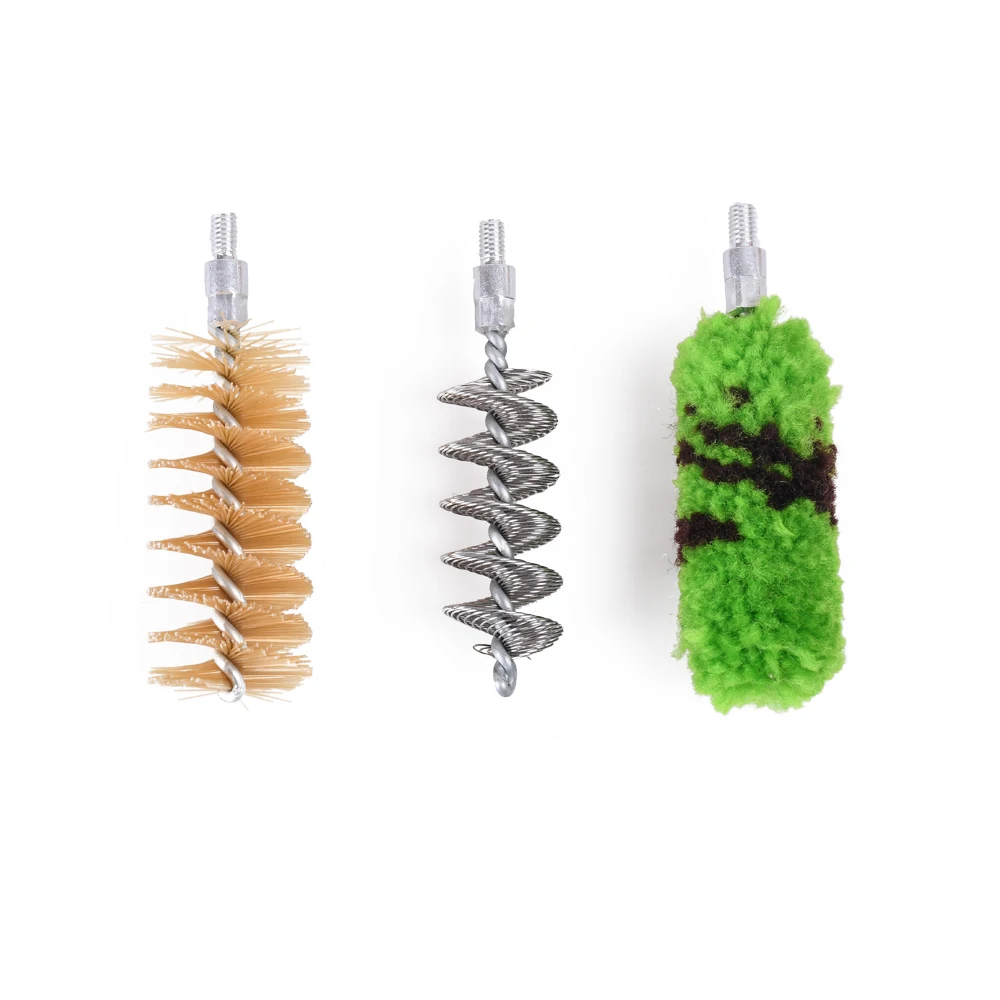 Juego de Herramientas de limpieza para Rifle de caza, Juego de cepillos de varilla de calibre 12 GA, de aluminio, 6 unids/set - imagen 5