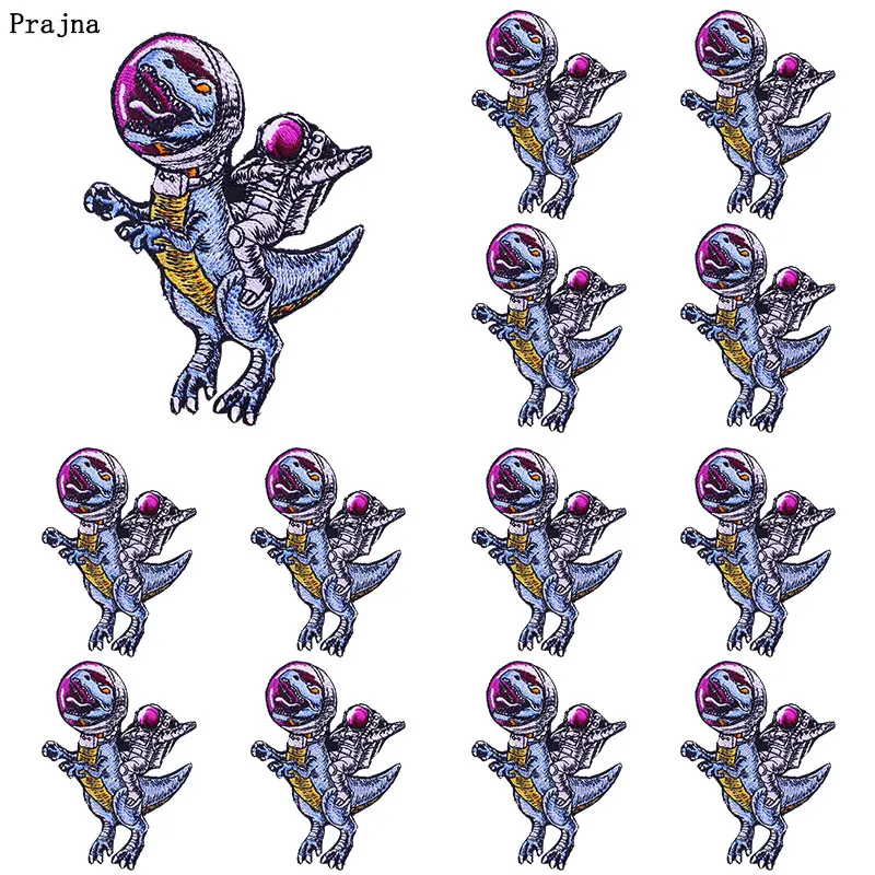 Prajna, 10 Uds., parches bordados de aventura al aire libre natural en la ropa, apliques de ondas de Van Gogh, parches para planchar para insignias de ropa - imagen 5