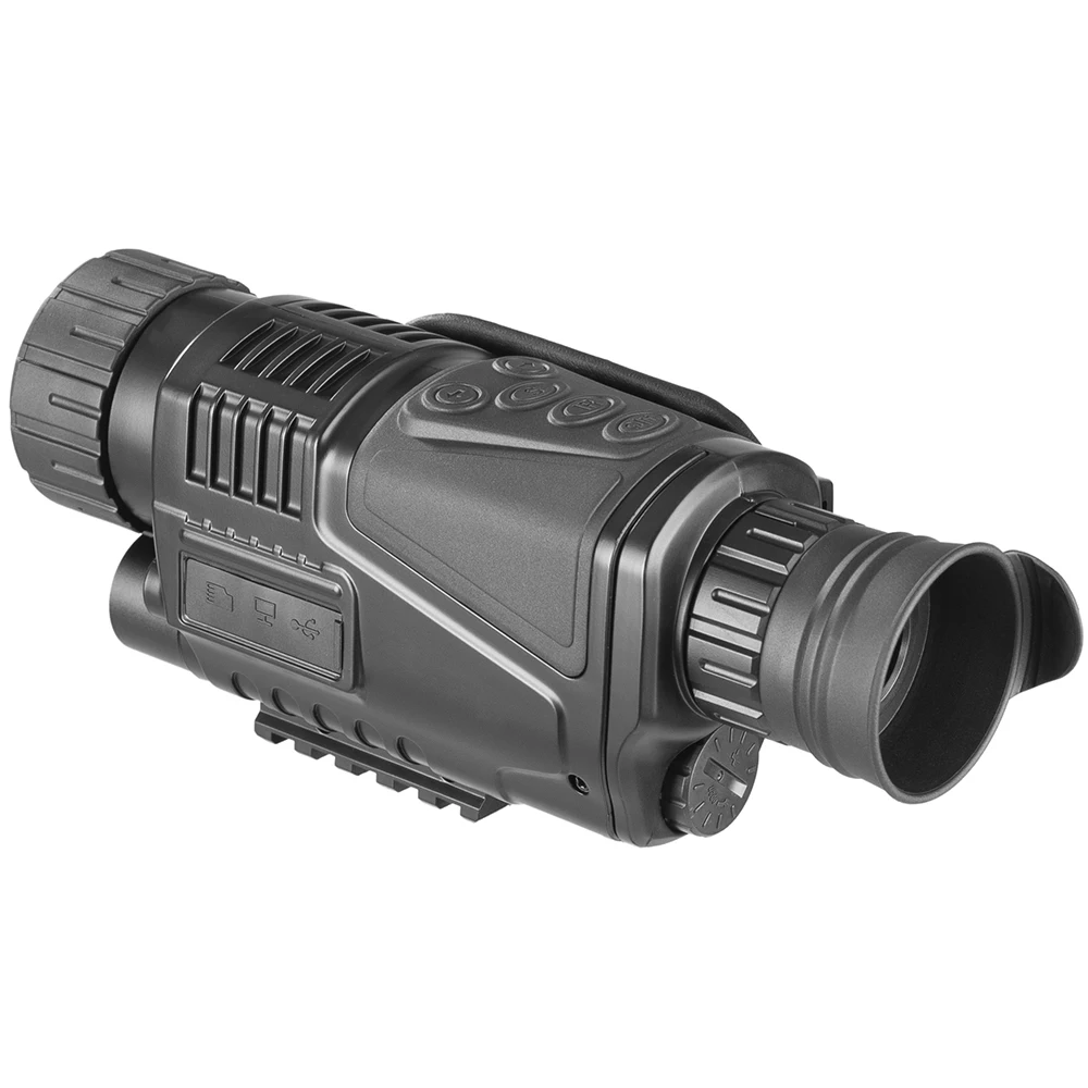 Monocular Digital de visión nocturna, Visor de visión nocturna, grabadora de vídeo, óptica, 5x40, 8G, tarjeta TF, caza - imagen 2