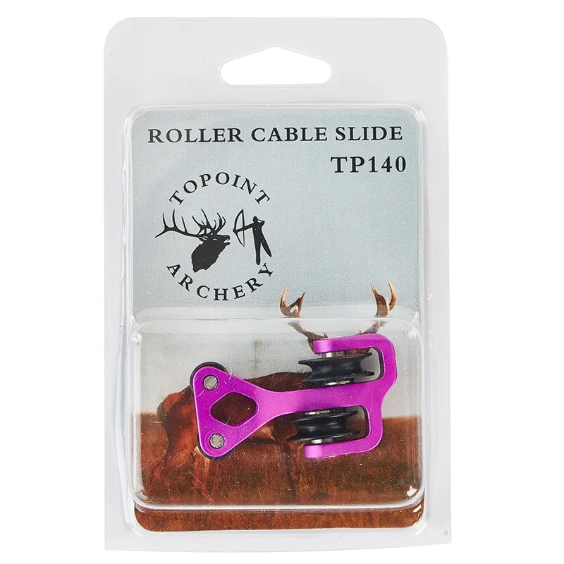 Deslizador de Cable de tiro con arco, divisor de cuerda de arco compuesto, rodillo deslizante, separador de cuerda de arco, polea de flecha para caza - imagen 5