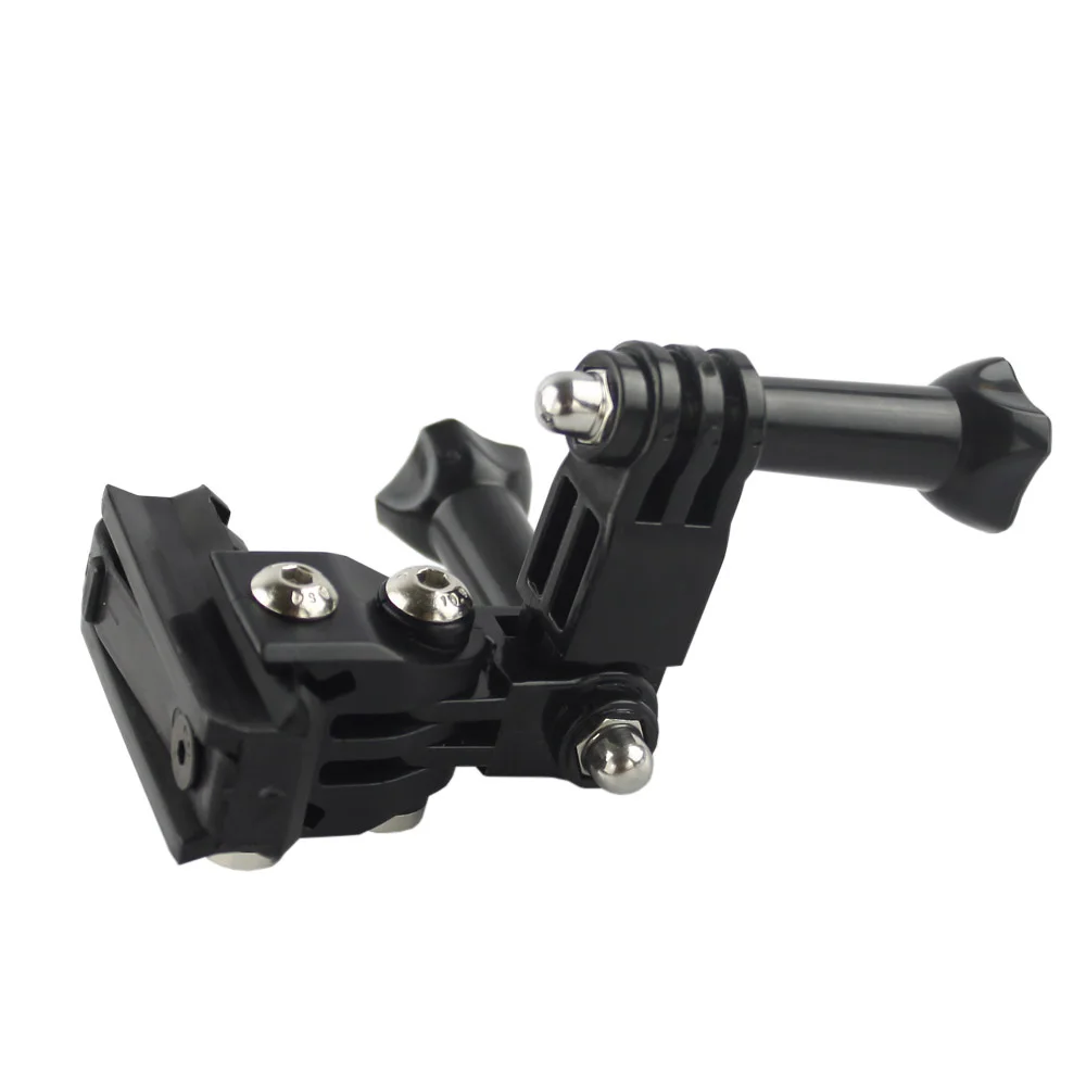 Adaptador de montaje en riel lateral para casco VULPO táctico FAST MICH, montaje fijo para cámara de acción Gopro HD Hero 1- 5, multiángulo ajustable - imagen 2