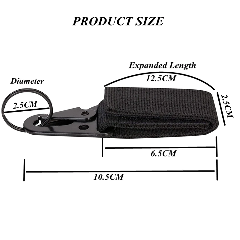 Cinturón táctico militar de nailon, cinturón de trabajo con hebilla de liberación rápida resistente para ciclismo y Camping - imagen 5