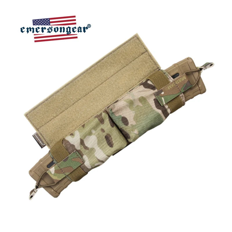 Emersongear-bolsa táctica Mag, bolsa para revistas de tracción lateral, M4 Rifle Molle, gancho, equipo de caza Airsoft - imagen 3