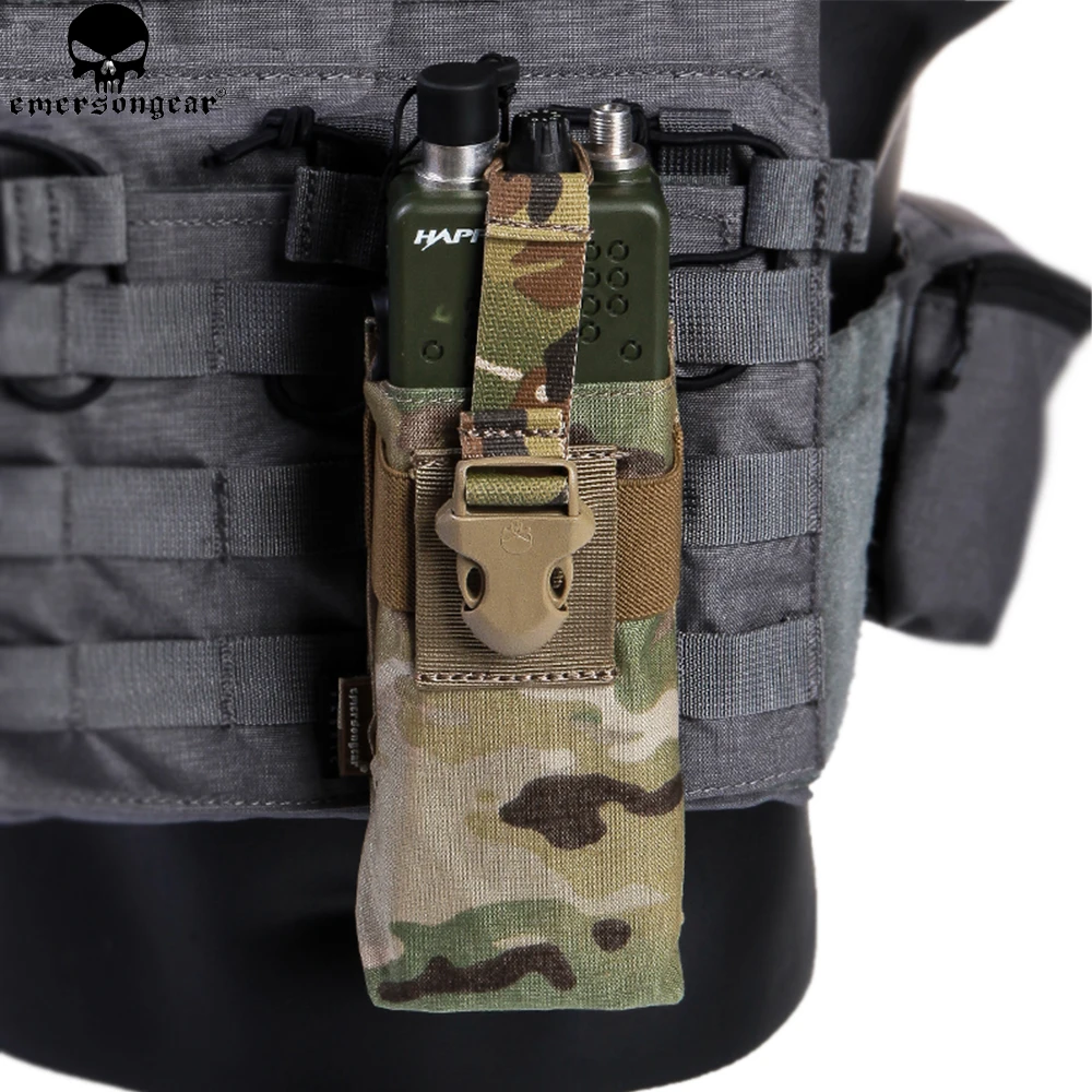 EMERSON PRC148/152 bolsa de Radio para RRV VESTTactical bolsa de Radio de caza para chaleco Molle JPC,AVS.CPC - imagen 2