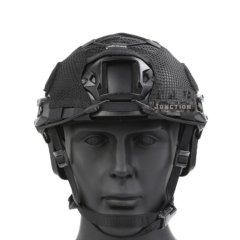 Emersongear-cubierta de malla para casco balístico y FAST Bump NVG, OPS-CORE de batería, color negro - imagen 3